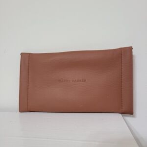 Warby Parker Faux Leather Double Pouch Case